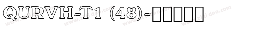 QURVH-T1 (48)字体转换